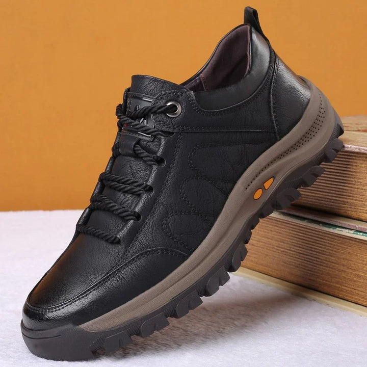 Brooks | Men’s Rugged Leather Lace-Up Shoes