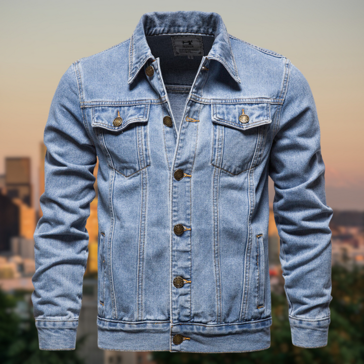 Gideon | Men's Classic Denim Jacket with Pockets