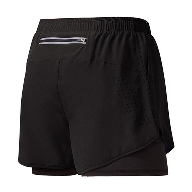 John| Men’s Breathable Shorts with Back Zipper