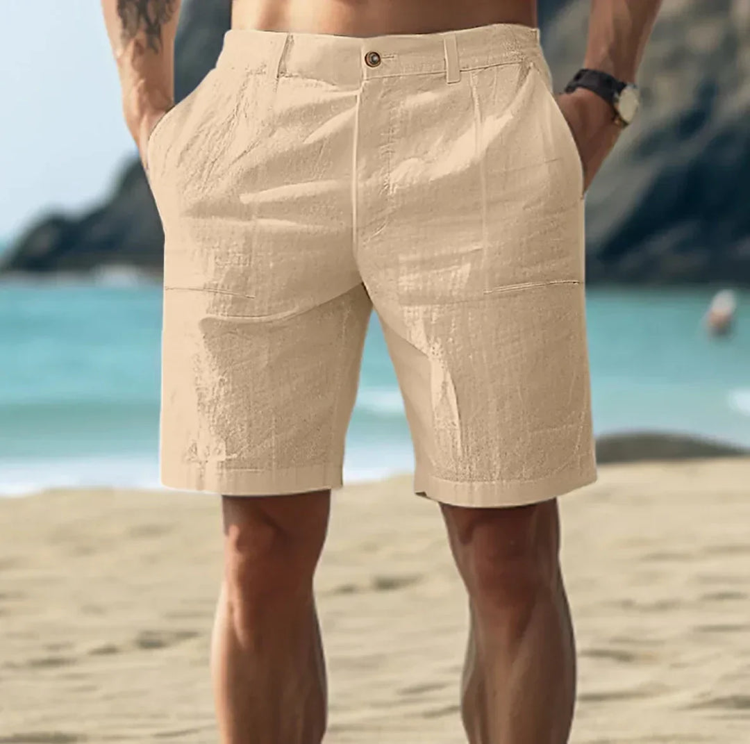 Elric | Men's Linen Summer Shorts