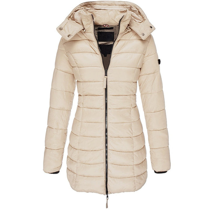 Felissa | Women's Long Down-Filled Hooded Parka Coat