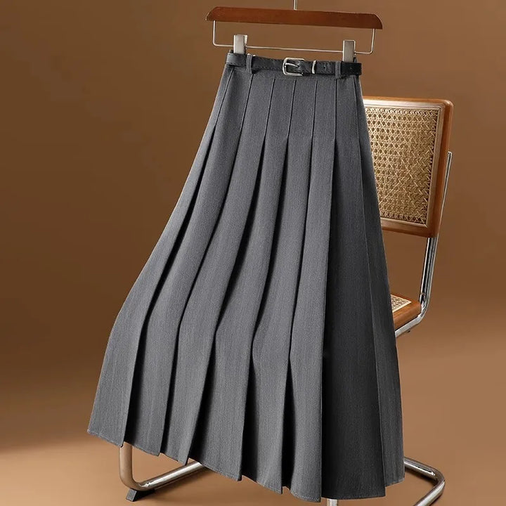 Marielle | Women’s Vintage Pleated Midi Skirt