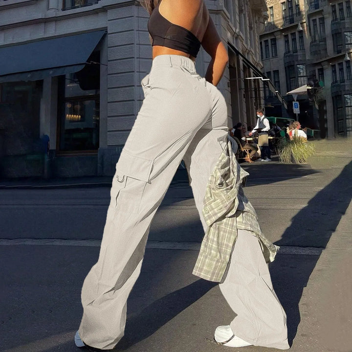Kiara | Women’s High-Waist Cargo Trousers