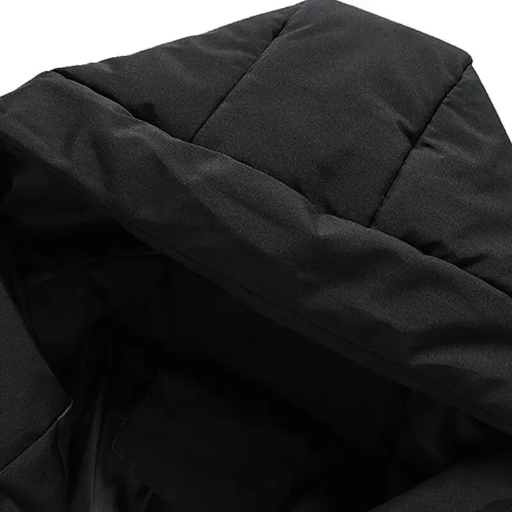 Nordhelm | Men's Puffer Jacket with Hood and Drawstring