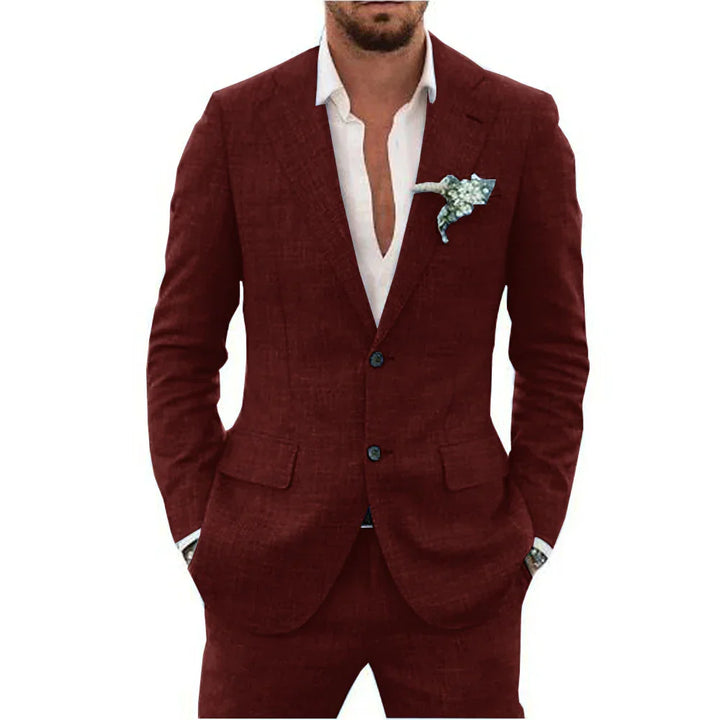 Darius | Men’s Lightweight Two-Piece Wedding Suit