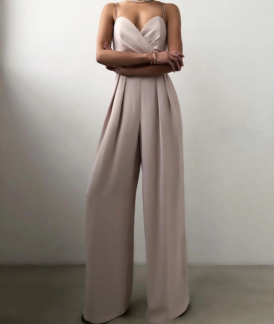 Winnie | Women’s Stylish Sleeveless Jumpsuit with Wrap Style