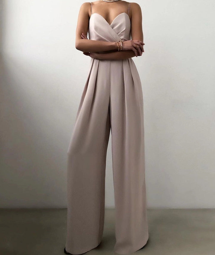 Winnie | Women’s Stylish Sleeveless Jumpsuit with Wrap Style