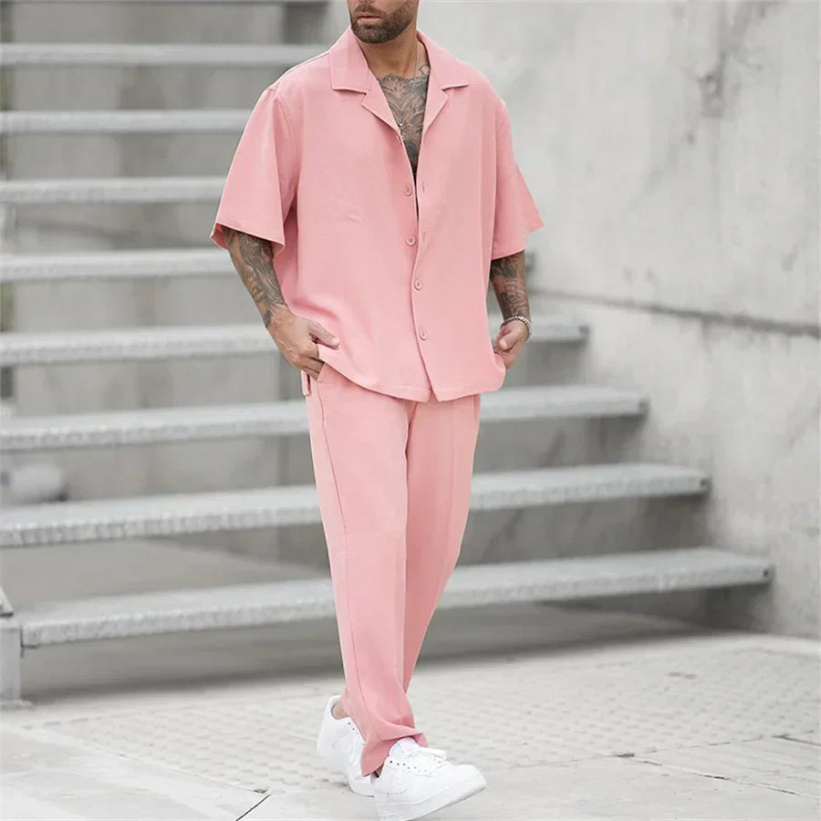 Tiberon | Men's Tailored Two Piece Suit Set