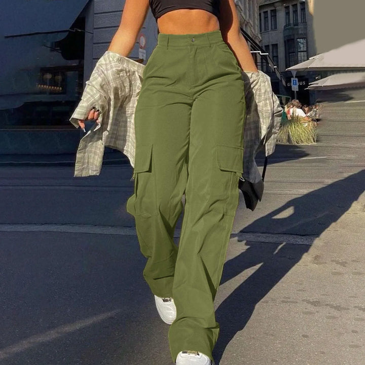 Kiara | Women’s High-Waist Cargo Trousers