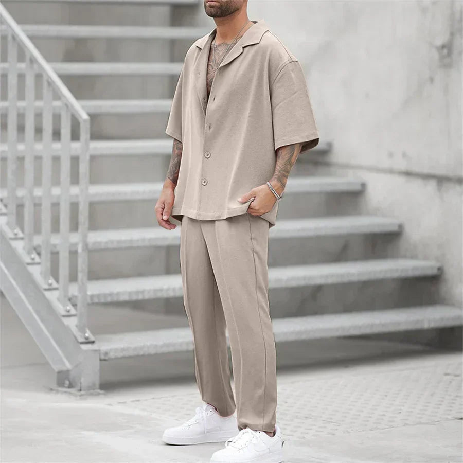 Tiberon | Men's Tailored Two Piece Suit Set