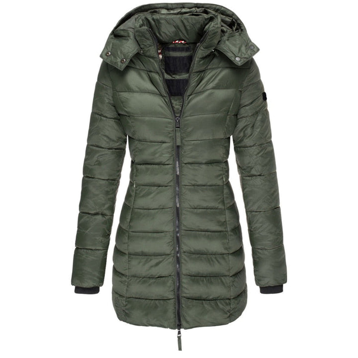 Felissa | Women's Long Down-Filled Hooded Parka Coat