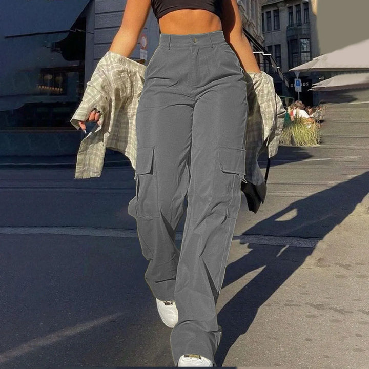 Kiara | Women’s High-Waist Cargo Trousers
