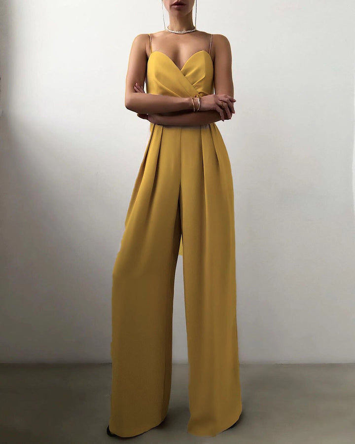 Winnie | Women’s Stylish Sleeveless Jumpsuit with Wrap Style