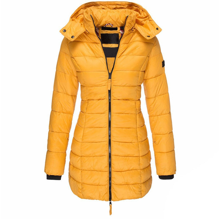 Felissa | Women's Long Down-Filled Hooded Parka Coat