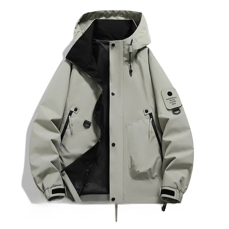 Koda | Unisex Ski Jacket with Hood and Zipper Pockets