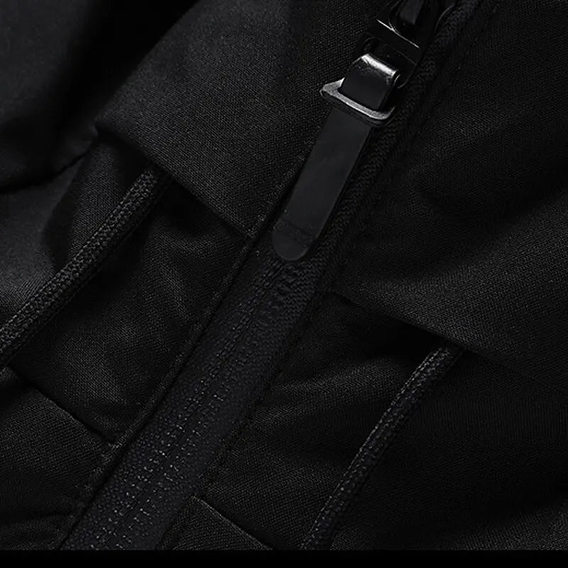 Nordhelm | Men's Puffer Jacket with Hood and Drawstring