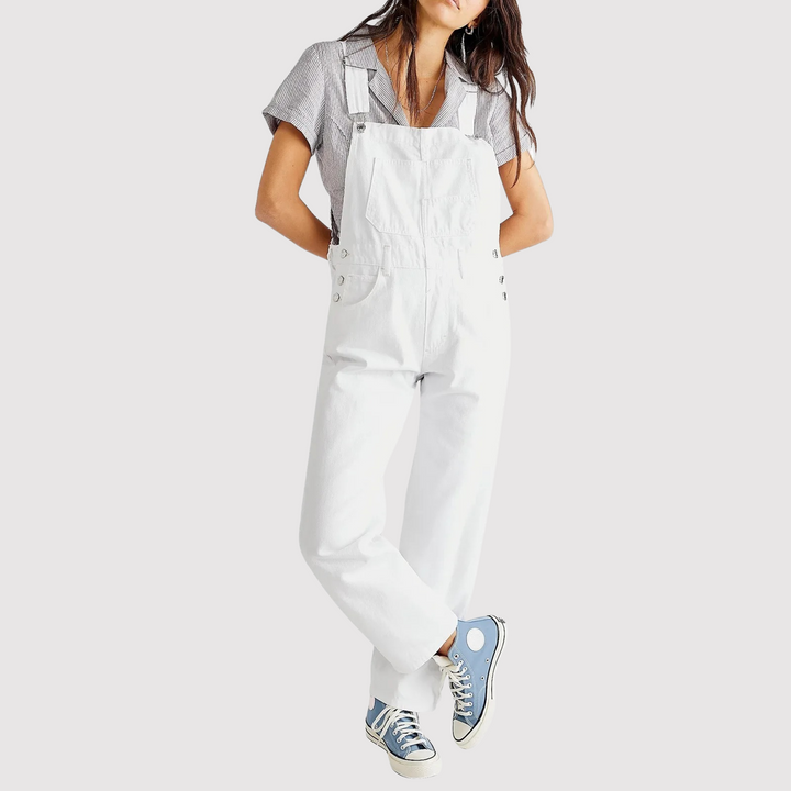 Marla | Women’s Denim Overall Jumpsuit