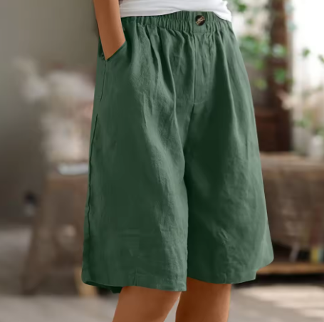 Renee | Women’s Casual Shorts with Elastic Wasit