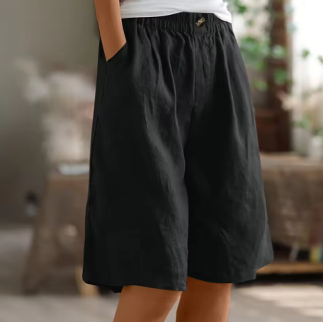 Renee | Women’s Casual Shorts with Elastic Wasit