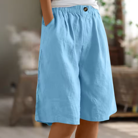 Renee | Women’s Casual Shorts with Elastic Wasit
