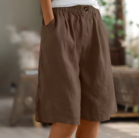Renee | Women’s Casual Shorts with Elastic Wasit