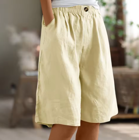 Renee | Women’s Casual Shorts with Elastic Wasit