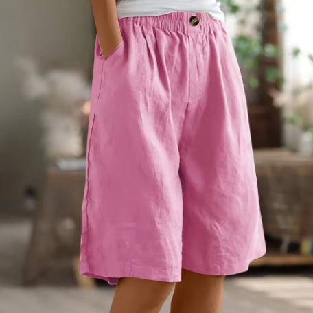 Renee | Women’s Casual Shorts with Elastic Wasit