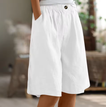 Renee | Women’s Casual Shorts with Elastic Wasit
