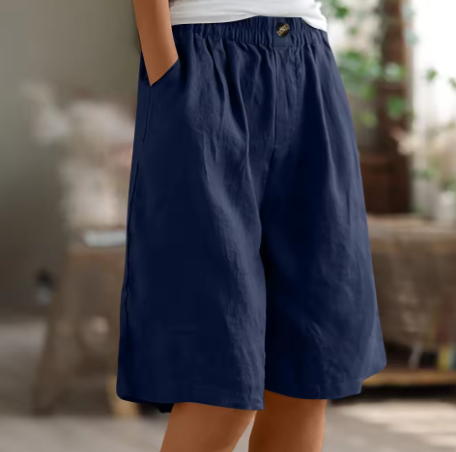 Renee | Women’s Casual Shorts with Elastic Wasit