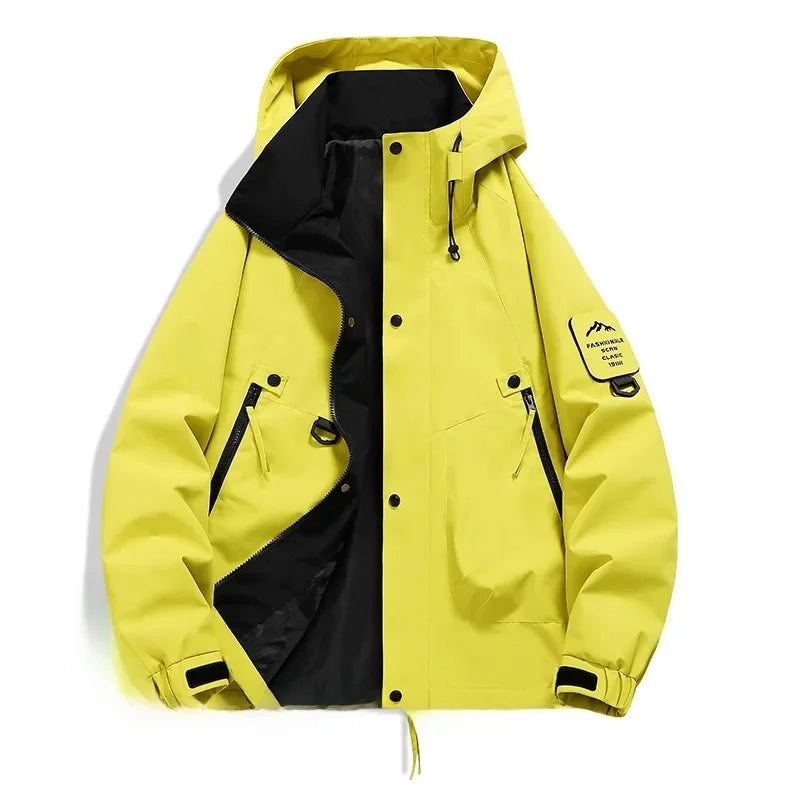 Koda | Unisex Ski Jacket with Hood and Zipper Pockets