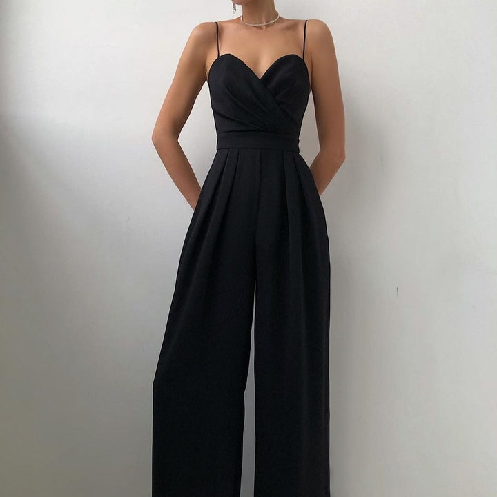 Winnie | Women’s Stylish Sleeveless Jumpsuit with Wrap Style