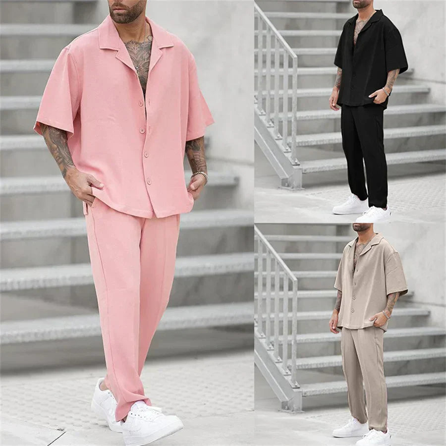 Tiberon | Men's Tailored Two Piece Suit Set