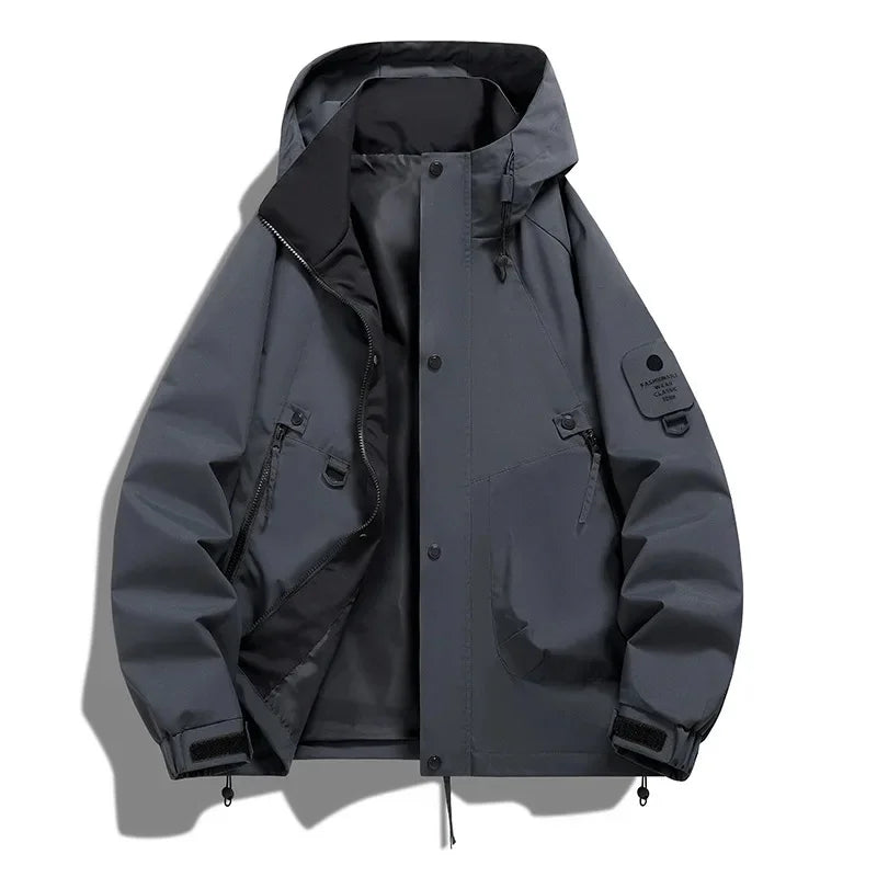 Koda | Unisex Ski Jacket with Hood and Zipper Pockets