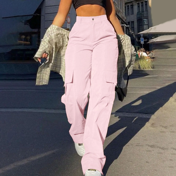 Kiara | Women’s High-Waist Cargo Trousers