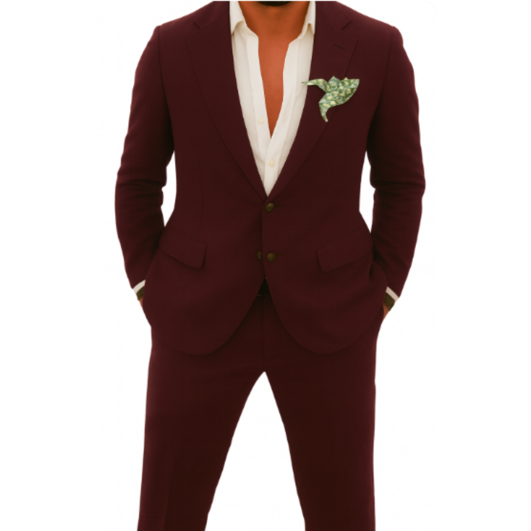 Warner| Men’s Tailored Linen Suit Set