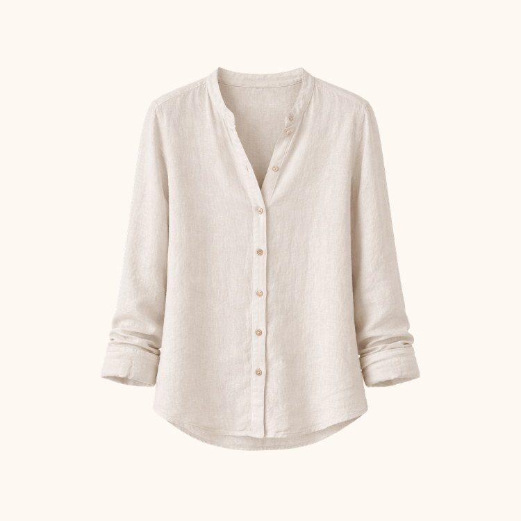 Women’s Button-Front Long Sleeve Shirt