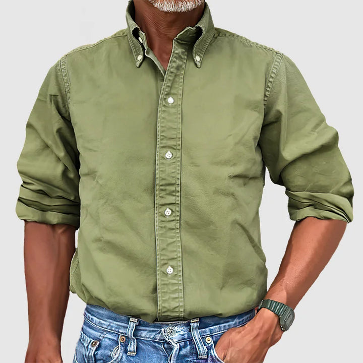 Bruno | Men’s Long Sleeve Button-Down Shirt