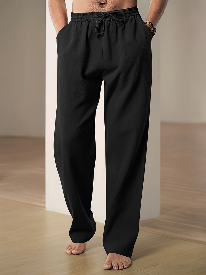 Nolan | Men’s Lightweight Lounge Trousers with Drawstring