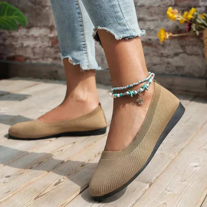 Robbie | Women's Slip-on Summer Shoes with Mesh