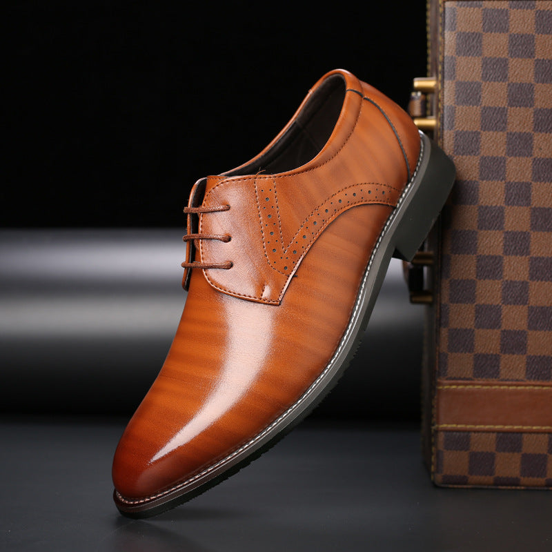 Lione| Men's Oxford Shoes with Smooth Finish