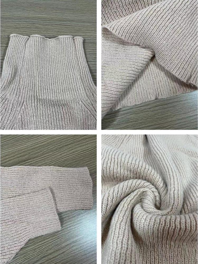 Roxanne | Women's Cozy Ribbed Turtleneck Sweater Dress