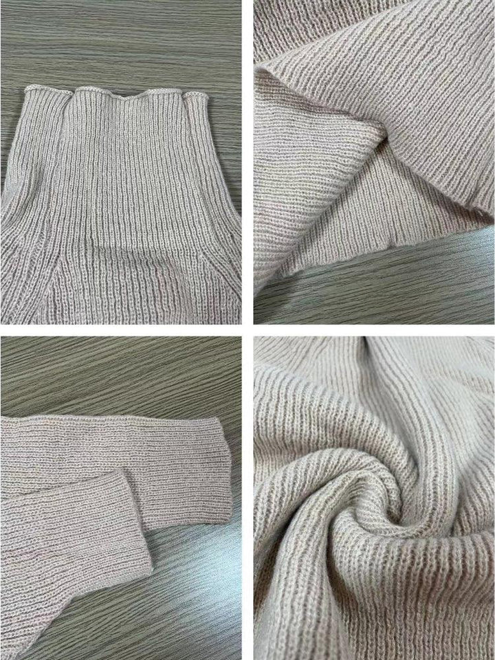 Roxanne | Women's Cozy Ribbed Turtleneck Sweater Dress