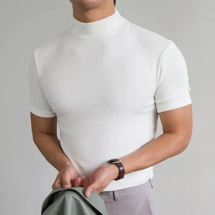 Jace | Men’s Slim Fit Mock Neck T-Shirt