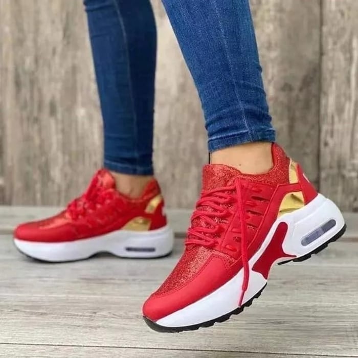 Therelle | Women’s Orthopedic Sneakers with Thick Sole