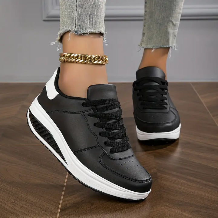 Orlina | Women’s Orthopedic Wedge Shoes with Lace-up