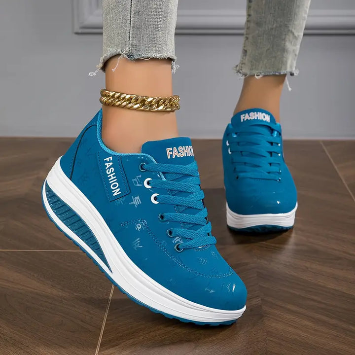Orlina | Women’s Orthopedic Wedge Shoes with Lace-up