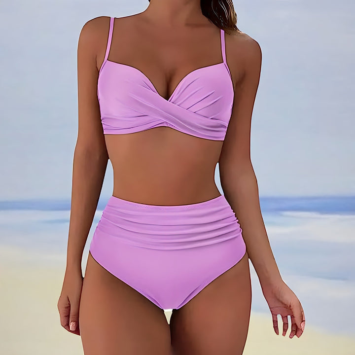 Elona | Women’s High-Waist Two-Piece Bikini Set