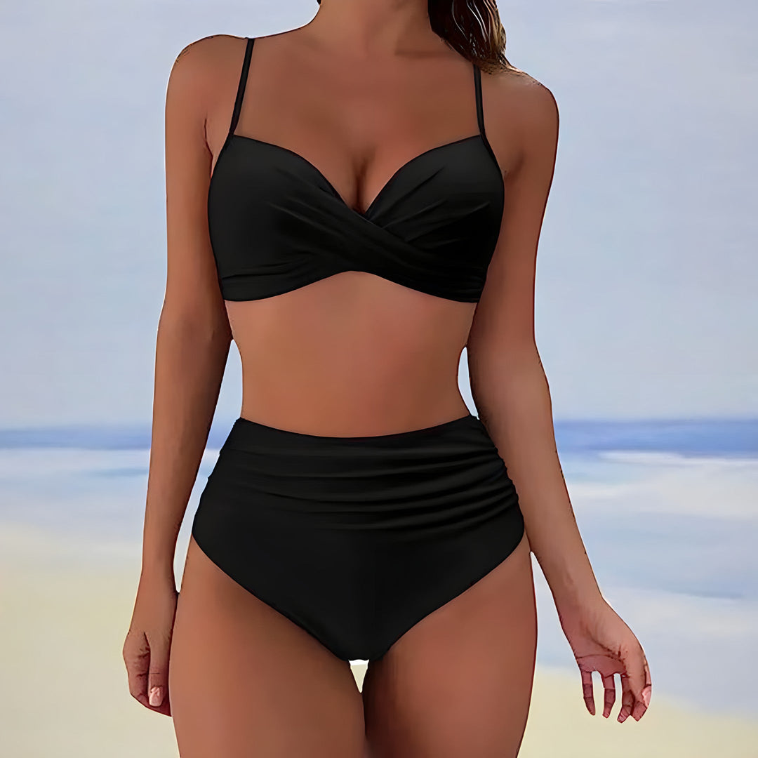 Elona | Women’s High-Waist Two-Piece Bikini Set