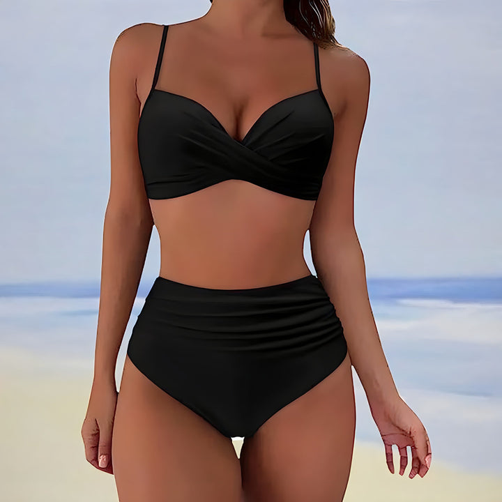 Elona | Women’s High-Waist Two-Piece Bikini Set