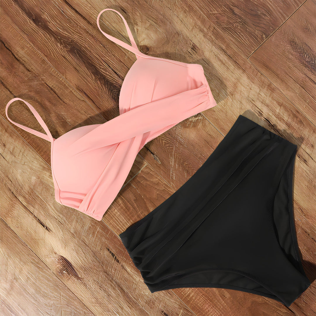 Elona | Women’s High-Waist Two-Piece Bikini Set